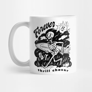 Sunny Skeleton Surf Mug